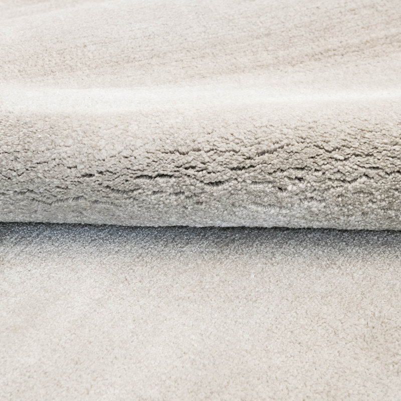 Area Rug in Gray, Nylon, Rectangle 6' x 9'