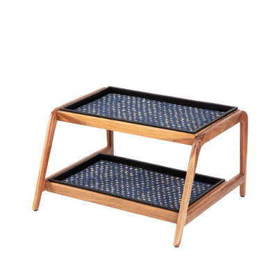 Premium Solid Wood Boot Tray Stand with Natural Coir Mat - Entryway & Mudroom Shoe Organizer