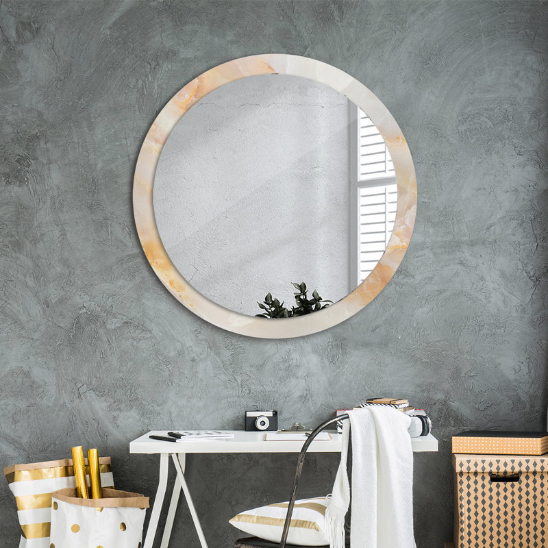 Huldar Glass Flat Wall Mirror