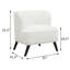 Fauteuil demi-tonneau en polyester de 31 po de largeur Kensler