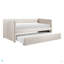 Lit de jour 1pc avec tissu d'ameublement en bois et tissu d'ameublement moderne-1736738724