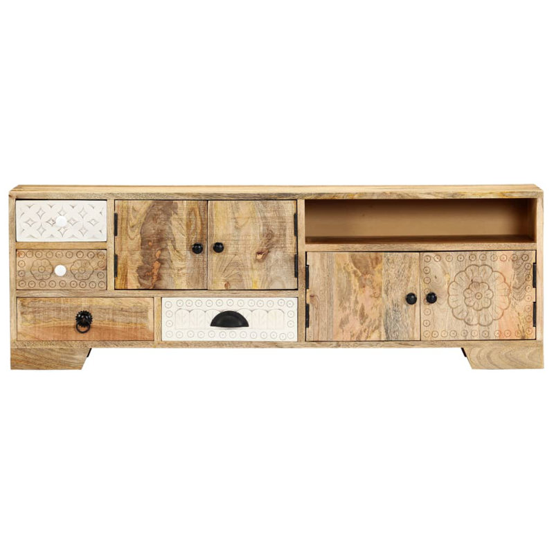 Kerrick Unfinished TV Stand for TVs up to 50"