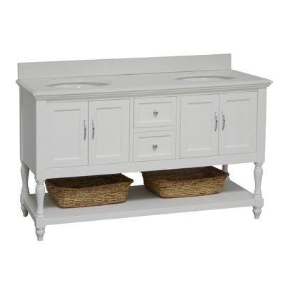 Ensemble de meuble-lavabo double Hampton