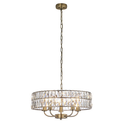 Yukon 5 - Light Drum Chandelier