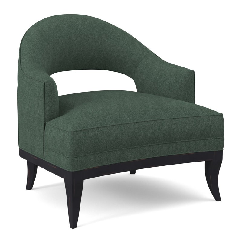 Mariposa Armchair, Vintage Ebony, Elise Linen