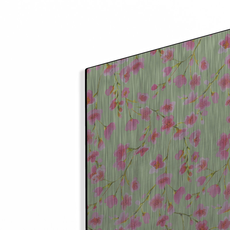 «Cherry Blossom Green» par Jacqueline Maldonado, H 16 po x l 12 po