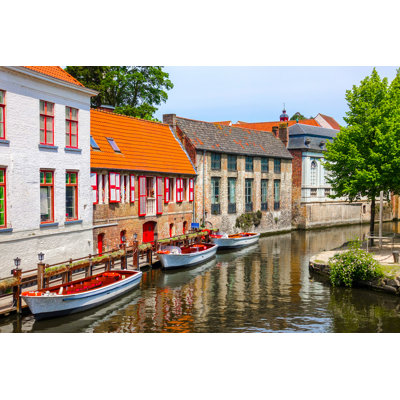 Cidem " Beautiful Canal In Bruges " by Ruchaneewan Togran