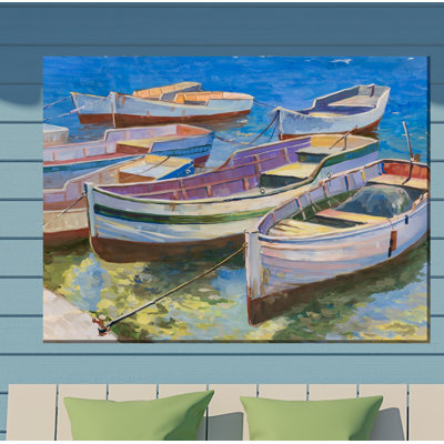 Nolia Pier Group Outdoor Canvas Art