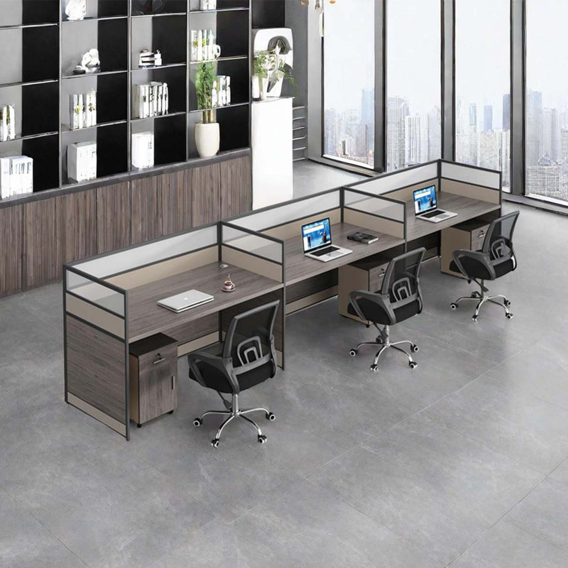 Miland Rectangle 3 Person 141.73'' L Training Table