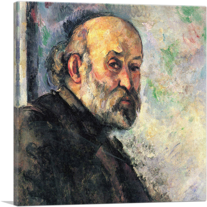 Autoportrait - 1895 - impression, H 12 po x l 12 po x P 1,5 po