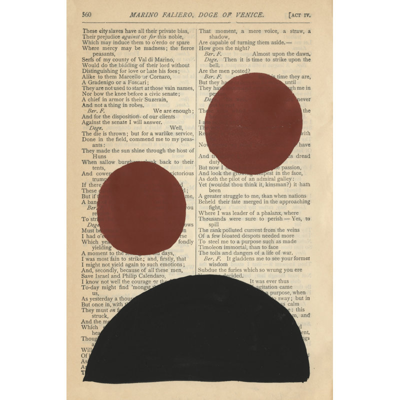 Modern Prose XII by Renée W. Stramel - Painting Print, Black Floater Framed, 122cm H x 81cm W