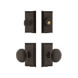 Nostalgic Warehouse Studio Entry Set with New York Knob