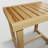 Wava 18'' W Wood Shower Bench
