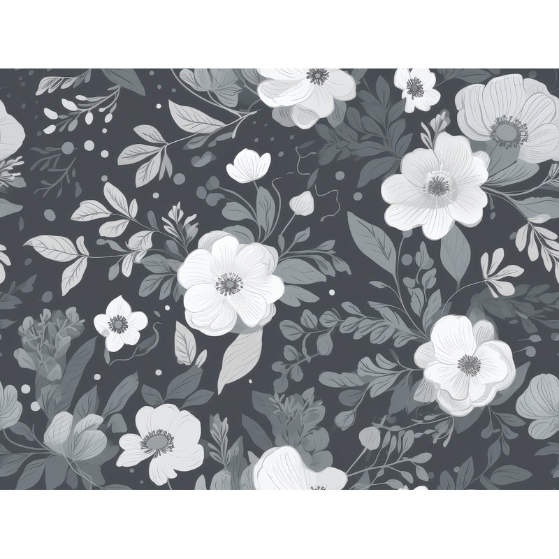 Édredon en microfibre Botanical, Édredon simple très long
