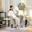 Allianah Linen Cheasterfield Armchair-1987935384