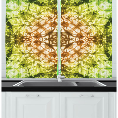 Pointed Kitchen Curtain