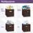 Collapsible Fabric Organizing Bin, Foldable Space Saver Storage Solution, Pack of 6, by Superio-106569184