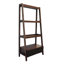 Étagère 32 po x 17 po x 68 po, rangement minimaliste pour le travail et les études, bois massif et rangement