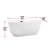 Chaylynn 59'' x 28'' Soaking Acrylic Bathtub-1350100026