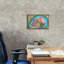 Toile épique Graffiti «Conversations With Cairns» par Art and a Little Magic, 26 po x 18 po-106172880