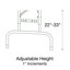 Table commerciale pliable Correll-91075821-91075845