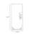 Rectangle Solid wood Full Length Mirrors-129764455