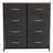 Hauser 4-Tier Wide Dresser Storage Unit With 8 Pull Fabric Drawers