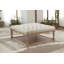 Athena Solid Wood Floor Shelf Coffee Table with Storage-32410005