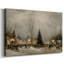 «Honeyed Morning at Twilight», toile tendue avec châssis-2037048264