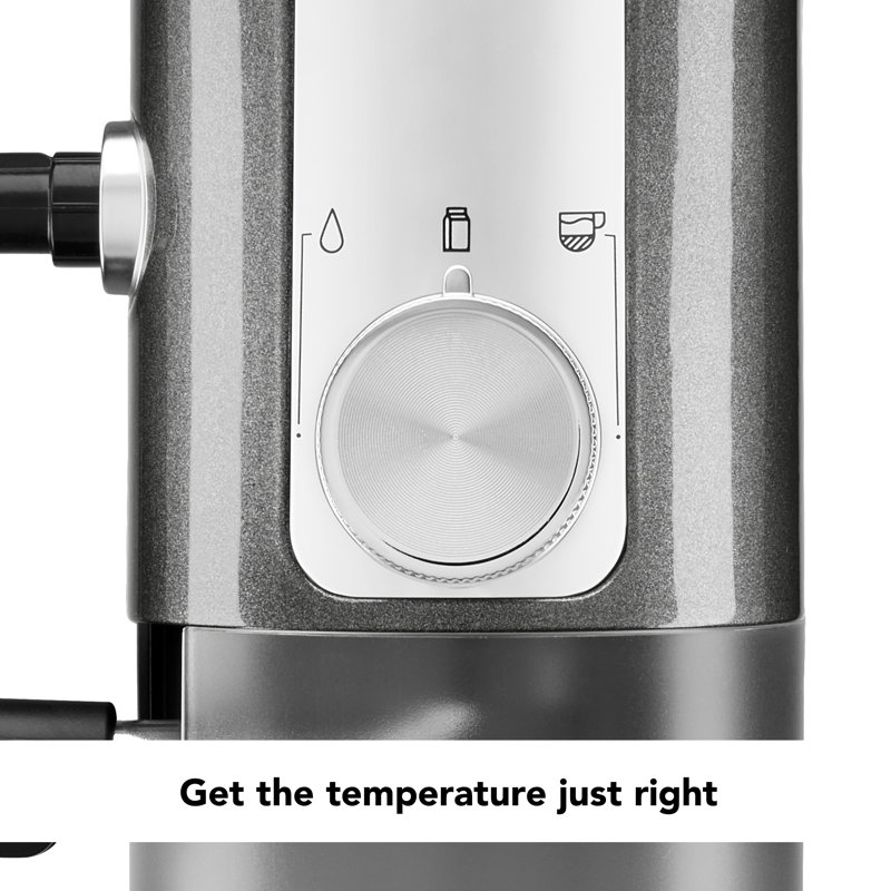 KitchenAid® Automatic Milk Frother Attachment, Dark Charcoal Gray