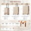 Luggage Sets 5 Piece with Front Opening-129384358