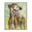 Greyhound Smile Watercolor, giclée encadrée, design par Patti Mann-379886003-379886001