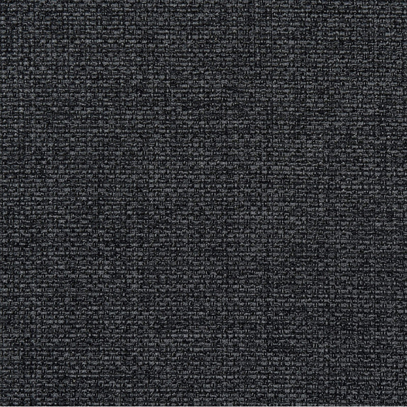 Banc d'appoint rembourré et capitonné, Gris anthracite