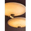 Cologne Flush Mount in Vintage Brass