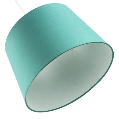 20cm H Cotton Drum Lamp Shade ( No Direct Attachment Method )
