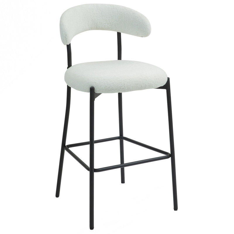 Tabourets de bar 26 po, Blanc