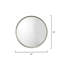 Refined Round Iron Mirror-909679342