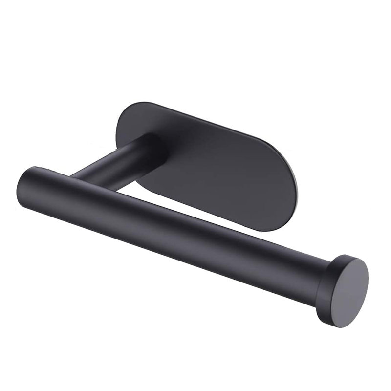 Wall Mounted Toilet Paper Holder, Black
