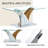 Rectangular Tempered Glass Table With Personalized Leg Colors For Creativity Coffee Clear And Simple Assembly Instructions