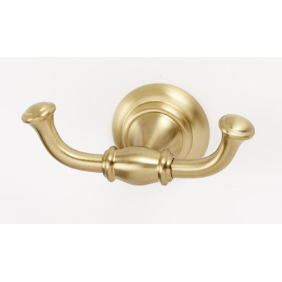 Charlie Double Wall Mounted Robe Hook