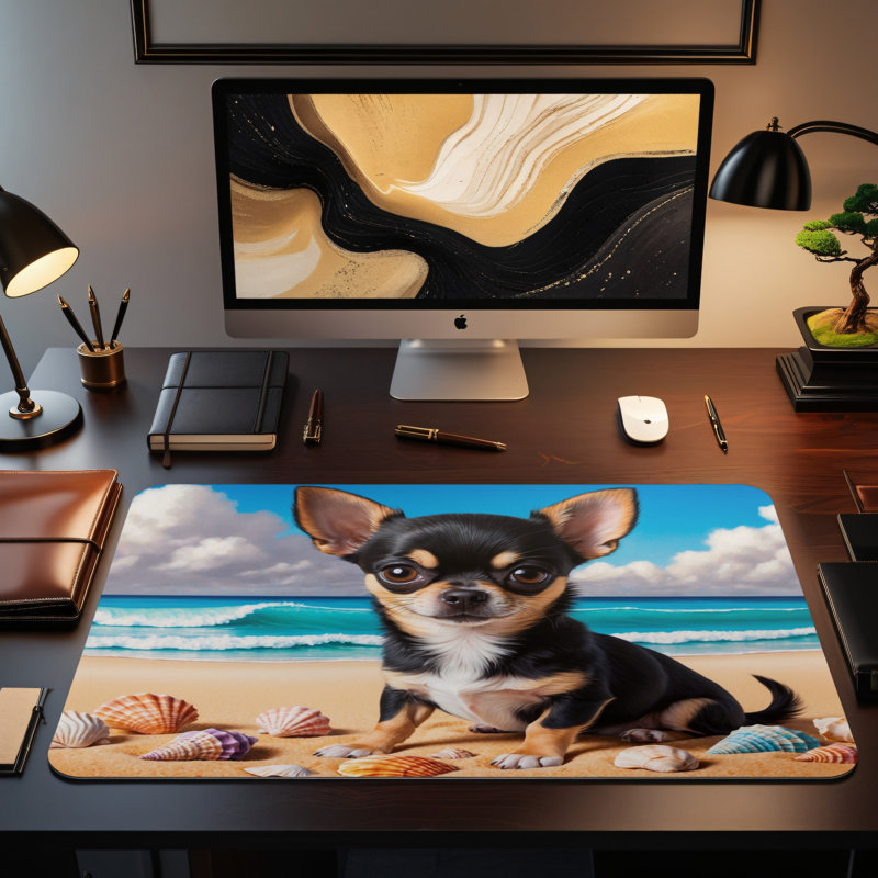 Polyester Desk Pad, 31.5x15.5