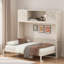 Lit escamotable double avec armoires
