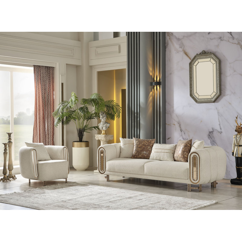 Bouffard 2 - Piece Living Room Set