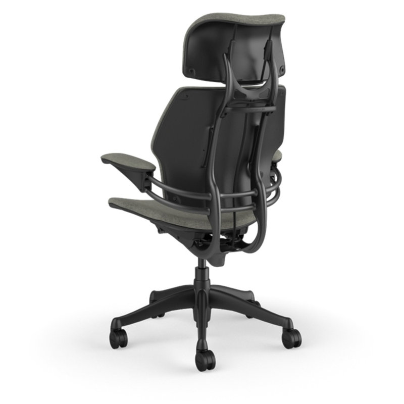 Chaise de travail ergonomique Freedom, Gris - 11