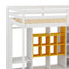 Lit mezzanine en bois avec armoire intégrée, tablettes, armoire et escalier-662164134-662164131