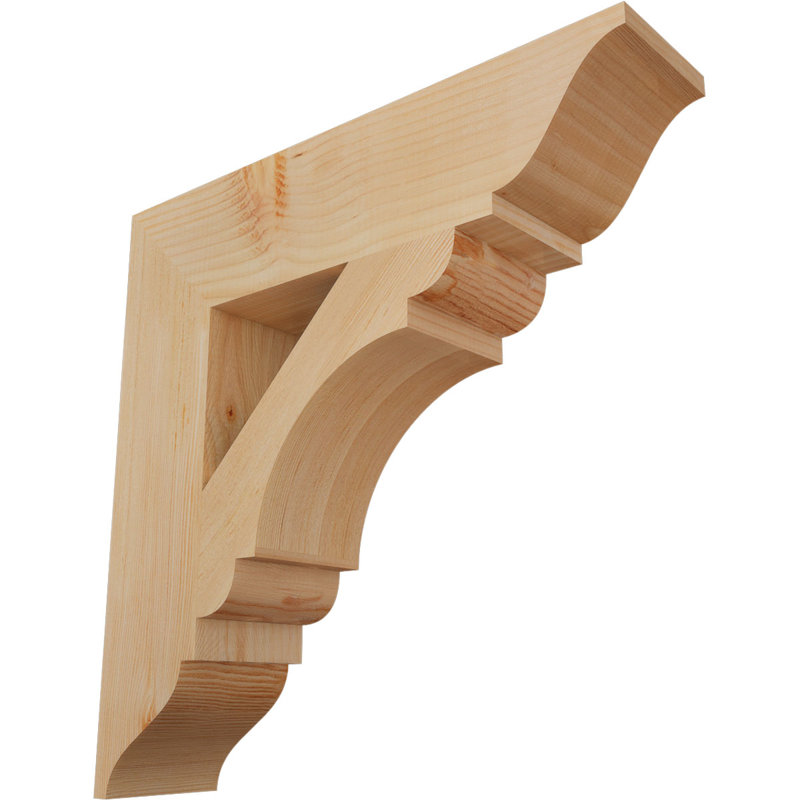 Support olympique traditionnel, H 24 po x l 5,5 po x P 24 po, Douglas (lisse)