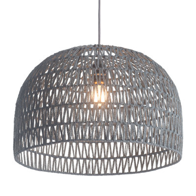 1 - Light Gray Shaded Pendant