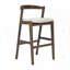Ensemble de 2 tabourets d'intérieur en bois d'hévéa-815617350