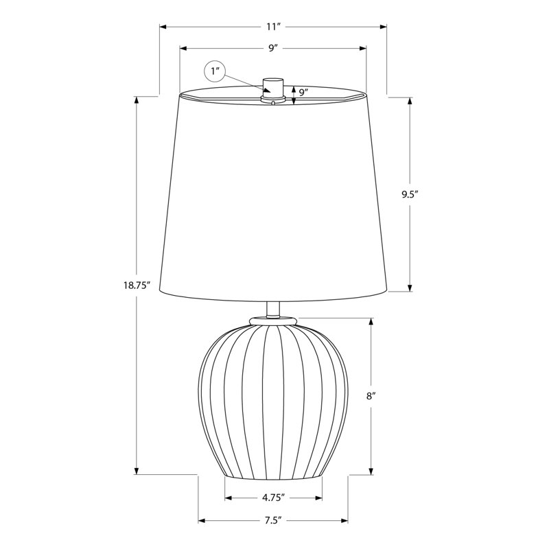 Lighting, 19"h, Table Lamp, Resin, Shade, Transitional, Beige, Beige