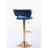 Bar Stools,with Chrome Footrest and Base Swivel Height Adjustable-1402367581